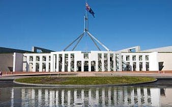 Canberra parliament house